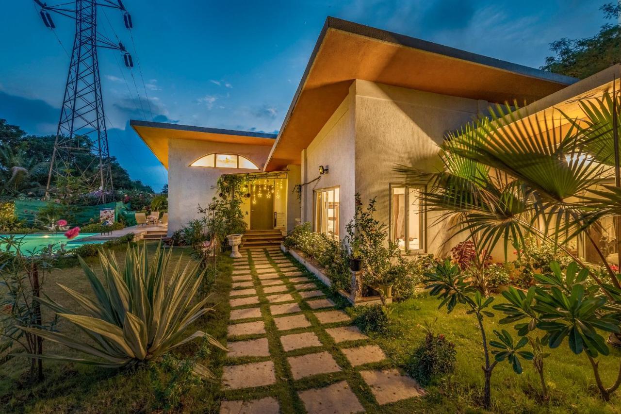 Saffronstays Roselle, Malavli - Pet-Friendly Pool Villa With Modern Interiors Lonavla Exterior foto